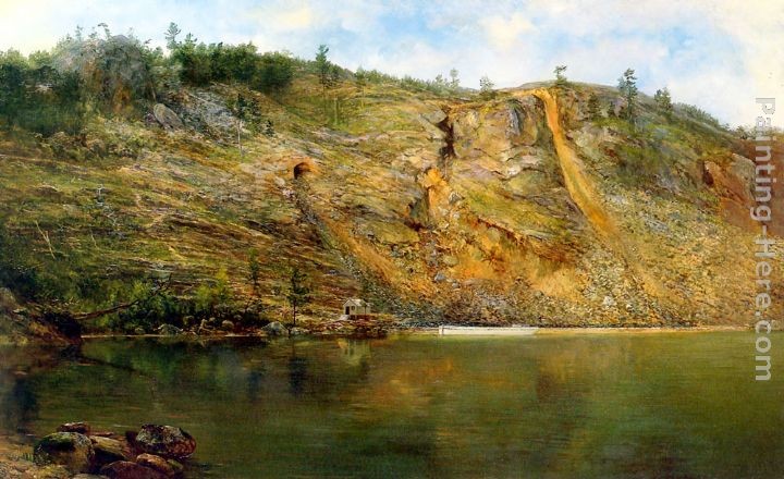 Homer Dodge Martin The Iron Mine, Port Henry, New York